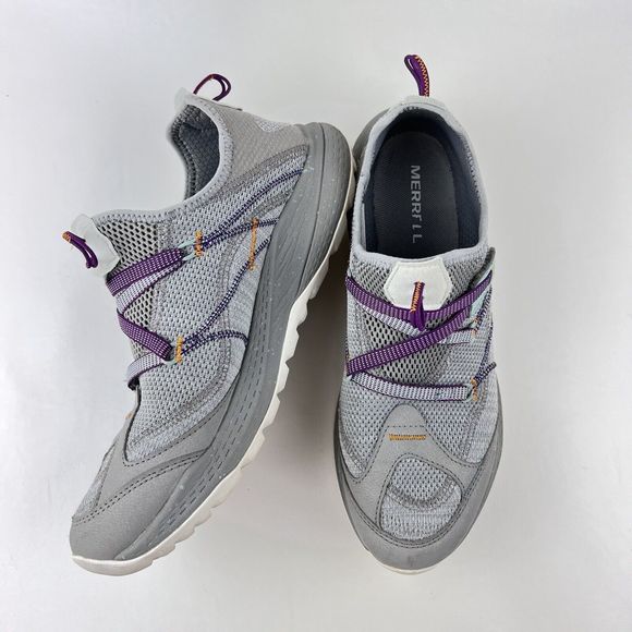 MERRELL Bravada 2 Aerosport Shoes Gray Quantum Grip Paloma Hiking Womens Size 11 - Picture 9 of 11